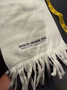 Ralph Lauren reversible scarf- Polo Jeans Co- so warm and cozy! 70 inches long